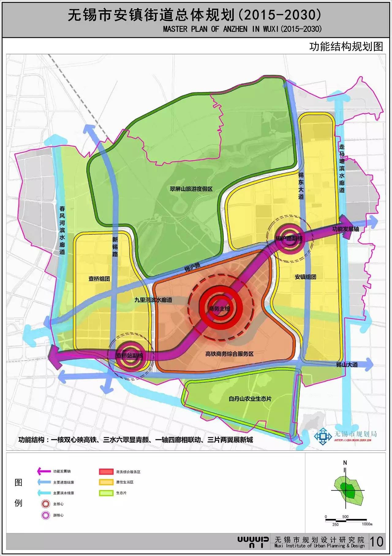 安镇羊尖厚桥锡北东北塘东港总体规划20152030批前公示