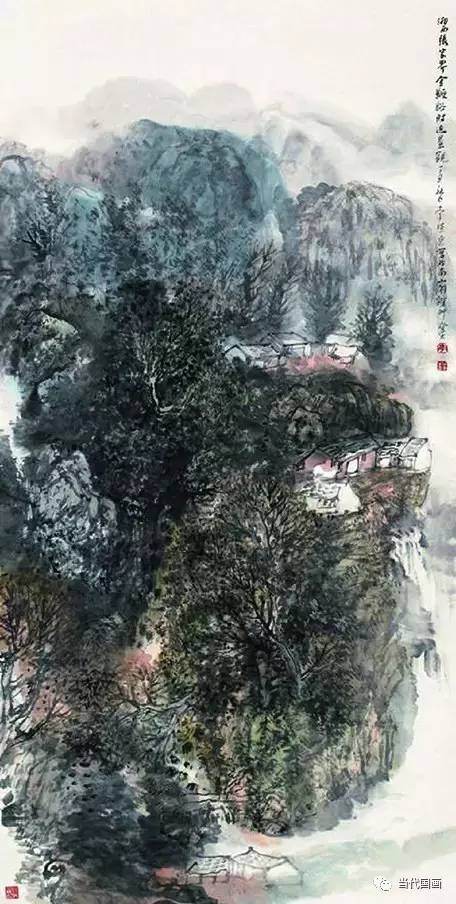 清刚劲健 浑厚华滋-读李照东积墨山水画