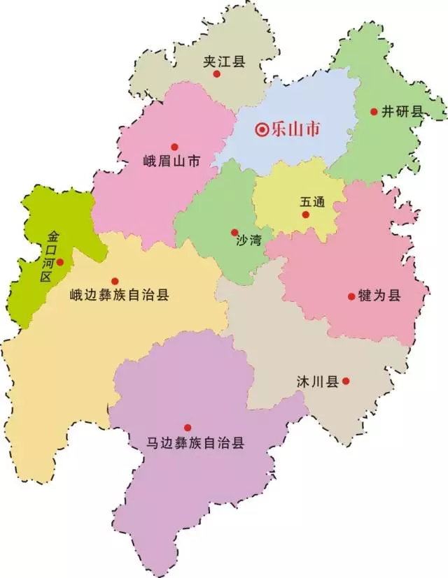 乐山市市中区人口_四川省一个市, 人口达370万, 属 成都平原城市群