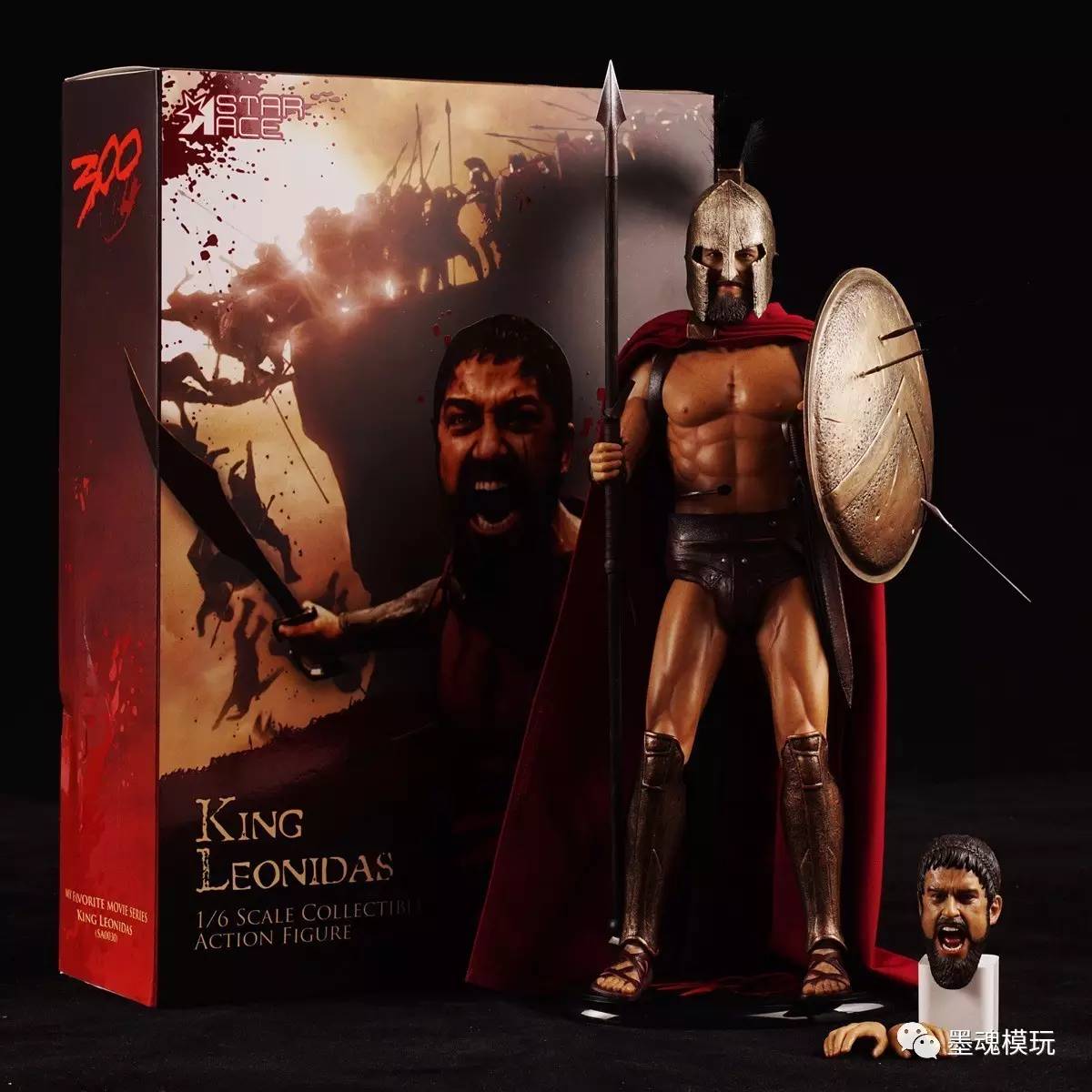 测评staracetoys16斯巴达300勇士国王列奥尼达leonidas