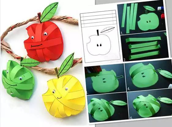 各种各样的创意手工苹果制作,太棒了!