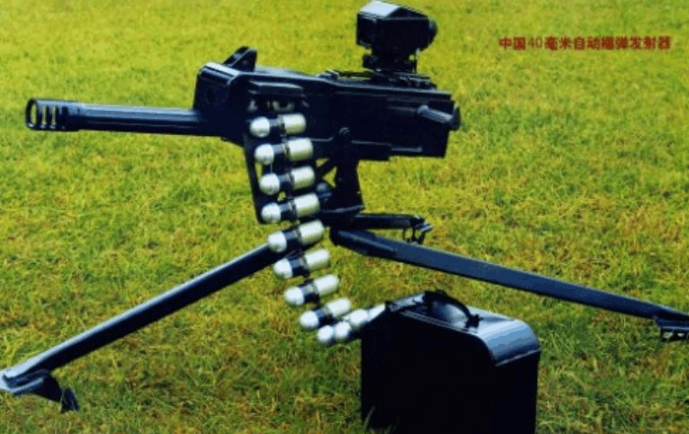 中国自动榴弹发射器,精度高,威力大,重量轻
