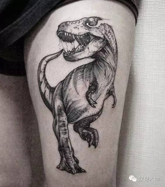 纹身素材:恐龙