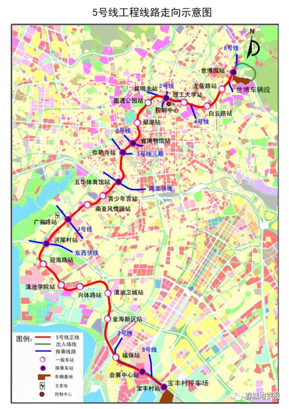 地铁5号线建设进入交通导改阶段 2016年昆明地铁客流峰值达34万人次