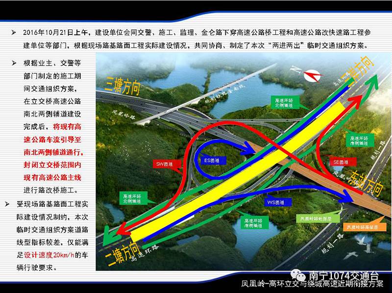 重磅| 北凤立交桥通车了?二塘至南宁东站只需几分钟?