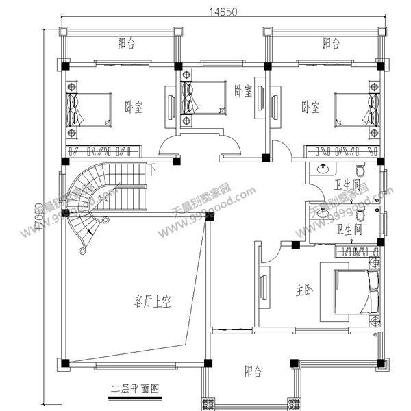 5x14.6米农村别墅,3种配色!(含设计图) 宽600×600高