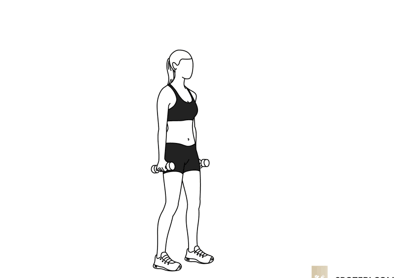 女性健身房丰胸运动图解,只需勤练8个动作