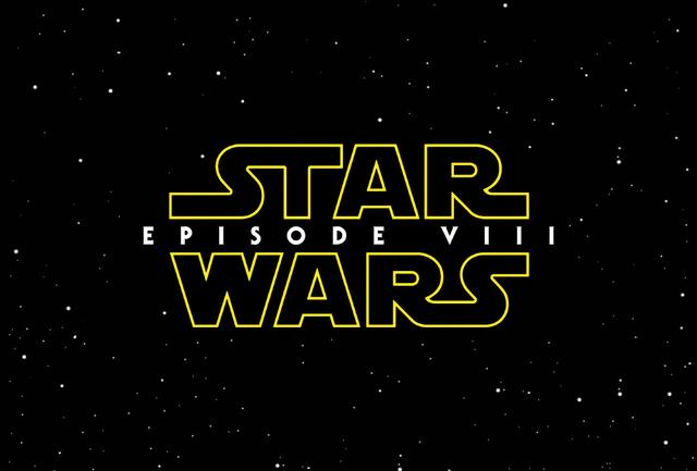 同时《星战8》也曝光了电影官方logo,将于12月15日上映.