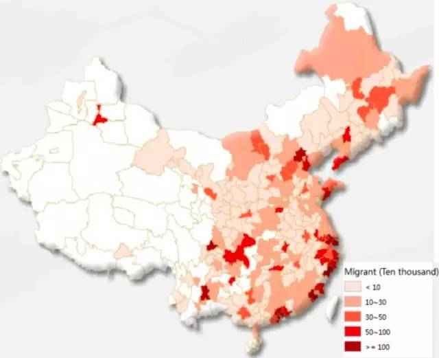 人口空间分布_中国人口分布地图(3)