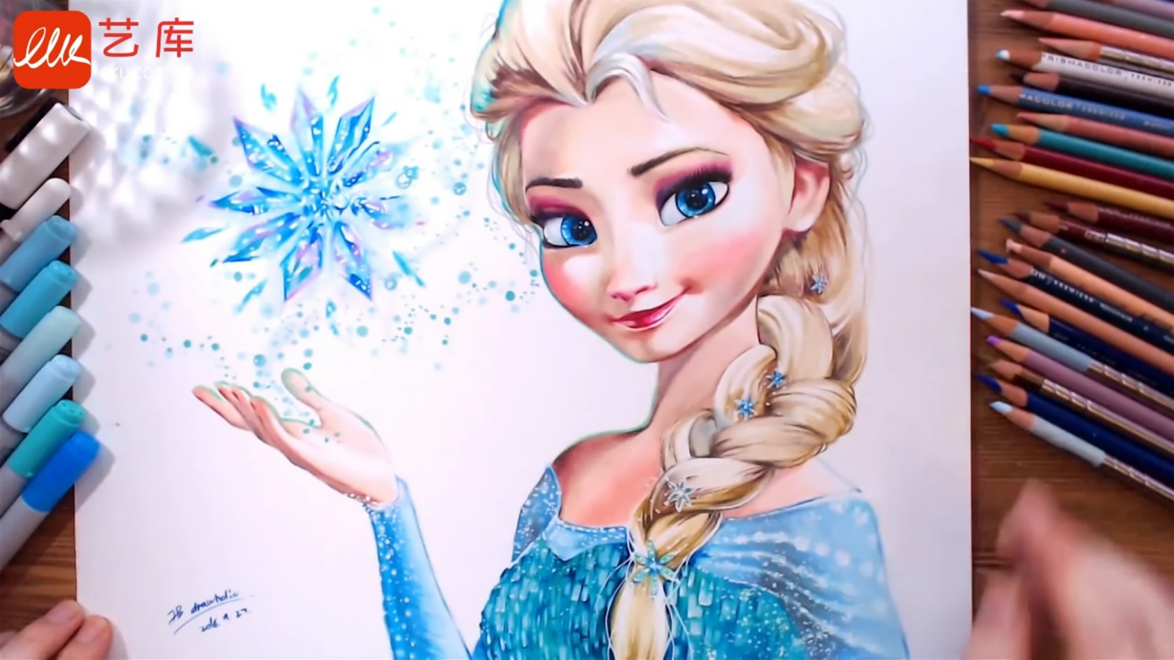 冰雪奇缘 frozen 女王 Elsa 公主 Anna 线稿 - 堆糖，美图壁纸兴趣社区