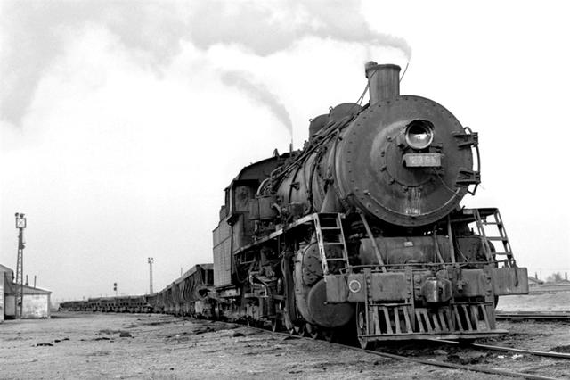 老照片:消逝的中国蒸汽机车 1997年