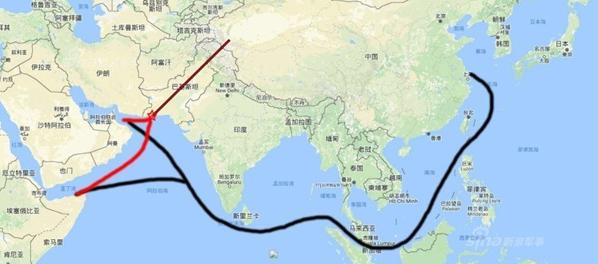 中国在邻国建设港口,将改写海上能源航线图