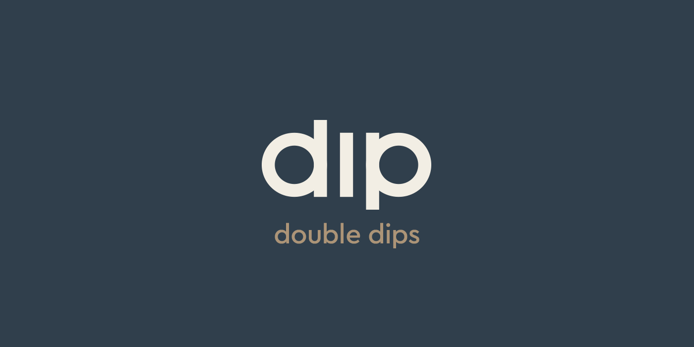 double dips风味美食品牌形象和包装设计