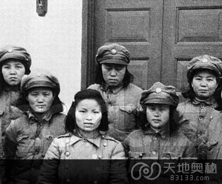 组图:抗战时期的中国女兵