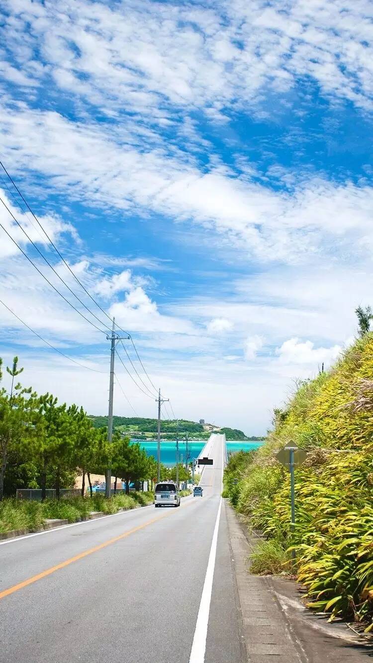 1月壁纸丨 开着暖炉畅想碧海蓝天