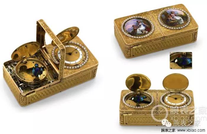 1820年日内瓦钟表匠为中国市场制作的鸣鸟音乐盒