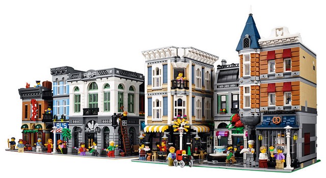 lego街景系列10周年特别版开售!
