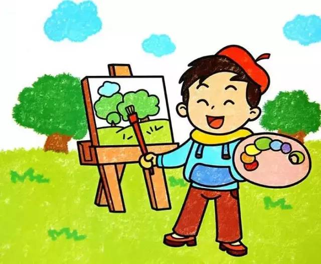 如果宝贝儿喜欢美术,可以学学素描,水彩,油画,成为一个小画家!