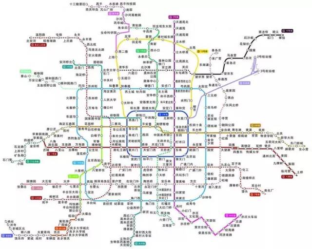 什么鬼?北京地铁居然还有28号线!