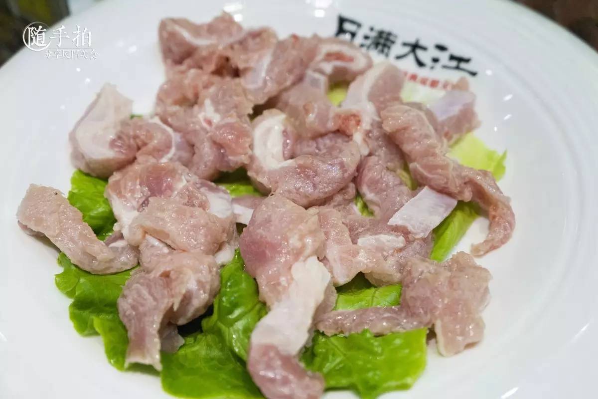 鲜切猪肉筋