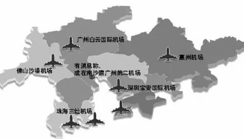 广州要建第二机场!选址在佛山江门,南沙或增城?