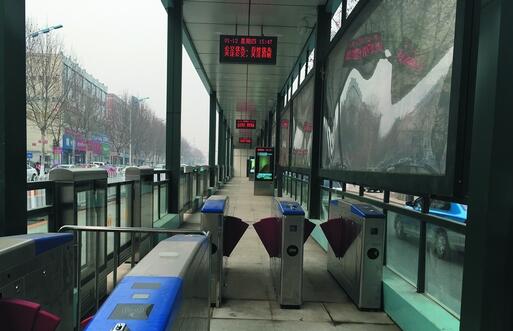 探班临沂沂蒙路brt—设施各就位 只待车上岗