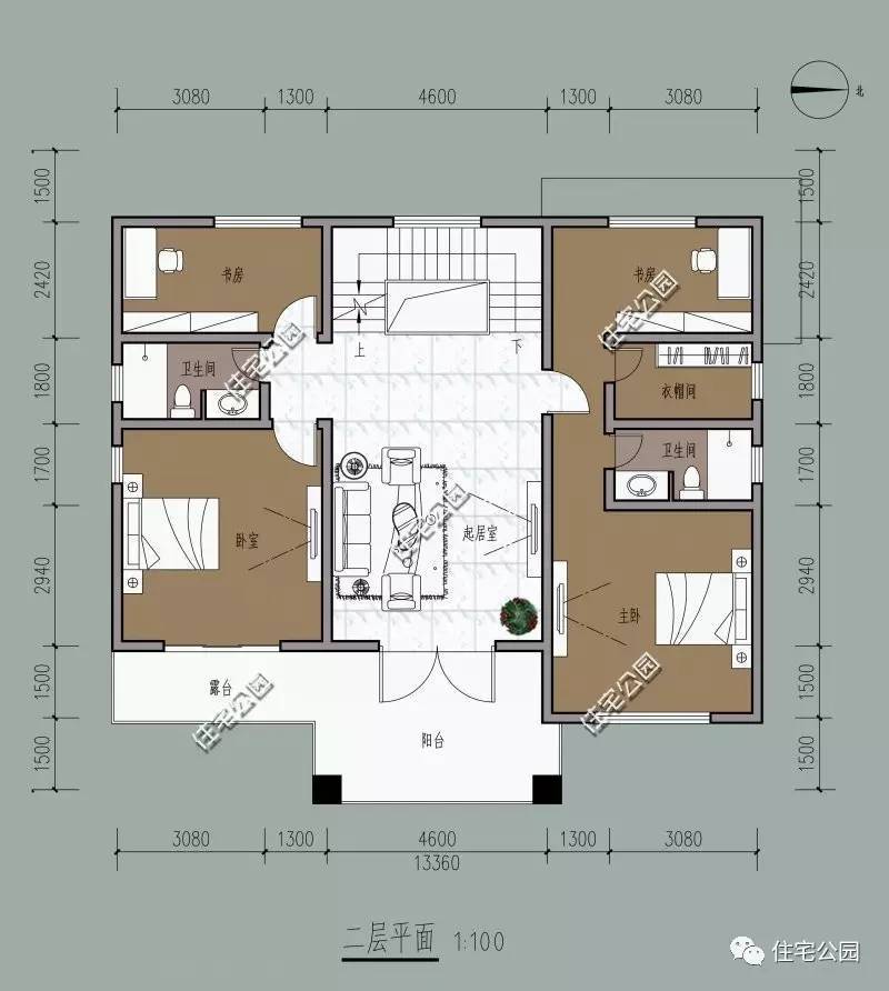 7套带堂屋自建房户型第6套最实用接地气含图纸