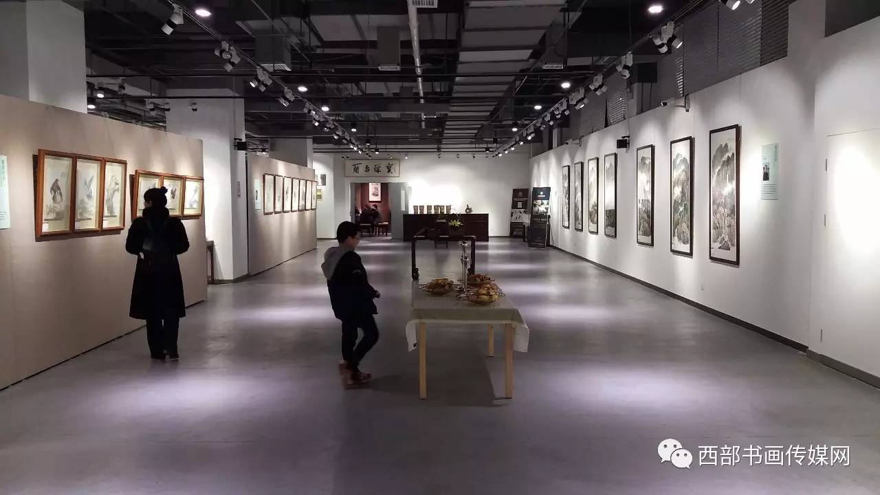 中青年书画联展在西安国际美术城·美术馆隆重开幕