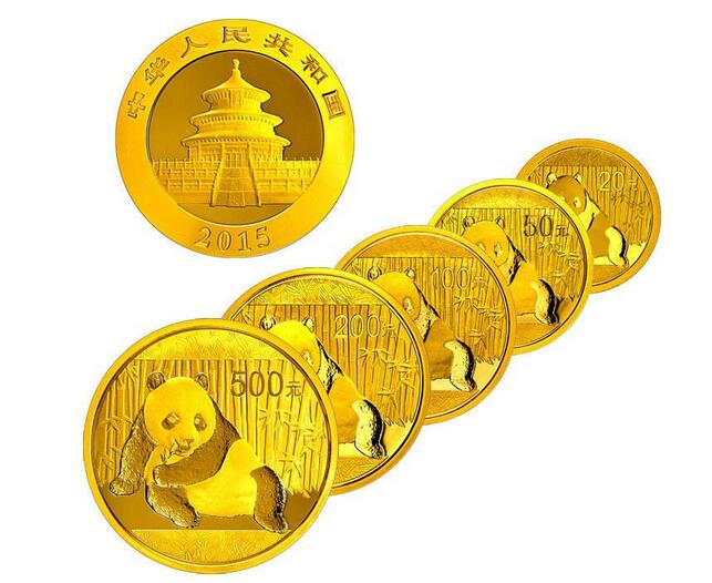2015年熊猫金币套装价格价值分析