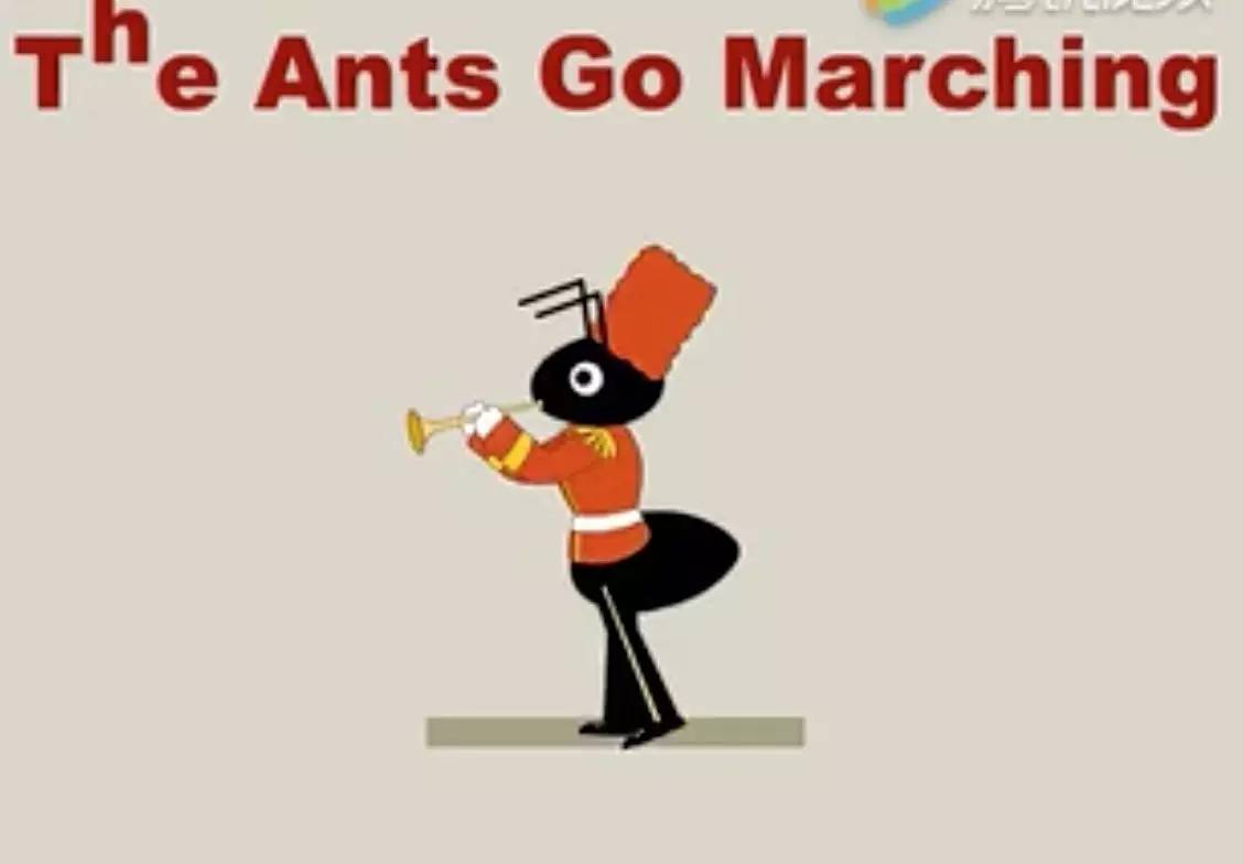 the ants go marching