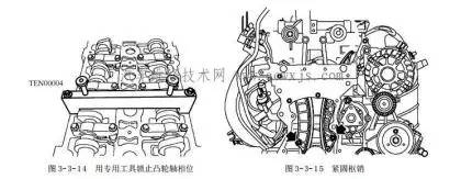 【汽车正时】荣威350发动机正时校对