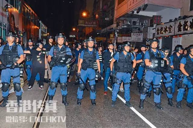 春节全面戒备!上千香港警察驻守西九龙严防暴乱!