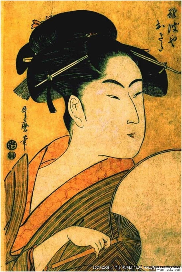 日本浮世画绘画师-喜多川歌麿（中日对照）