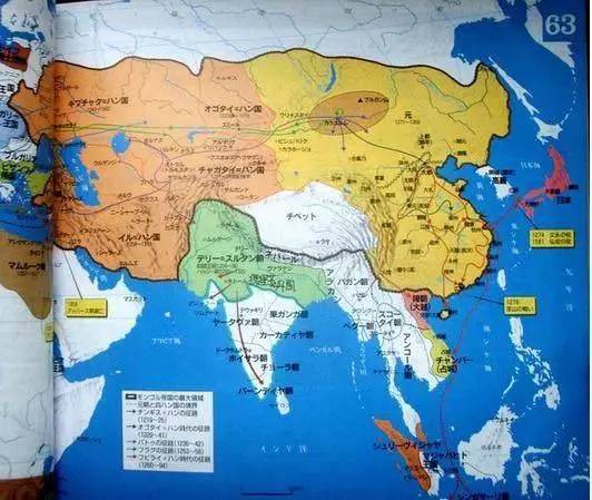 震惊!日本竟然这样绘画中国历史地图和世界地