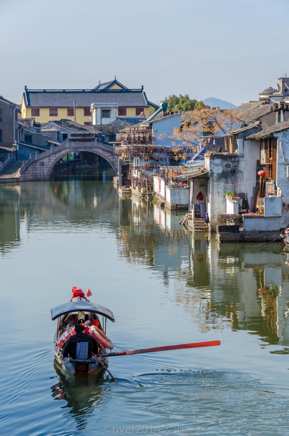 每到过年，这个江南古镇晒起香肠，城里人争相采购-搜狐旅游