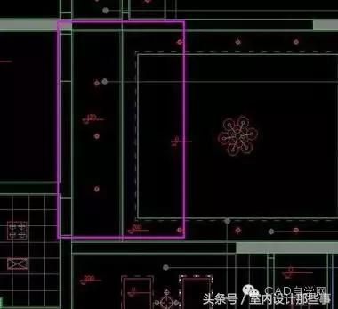 室内设计cad教程:cad平面布局时客餐厅注意事项