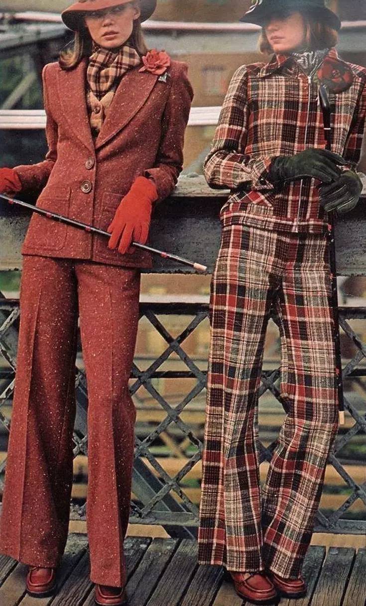 【中西方服装史连载十六】朋克与喇叭裤:1970s 中西方