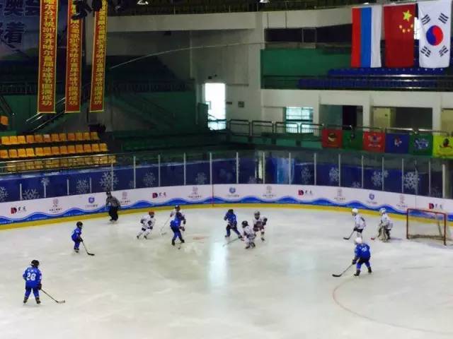 虎鲸小将参战2017齐市首届冰球节-国际少儿