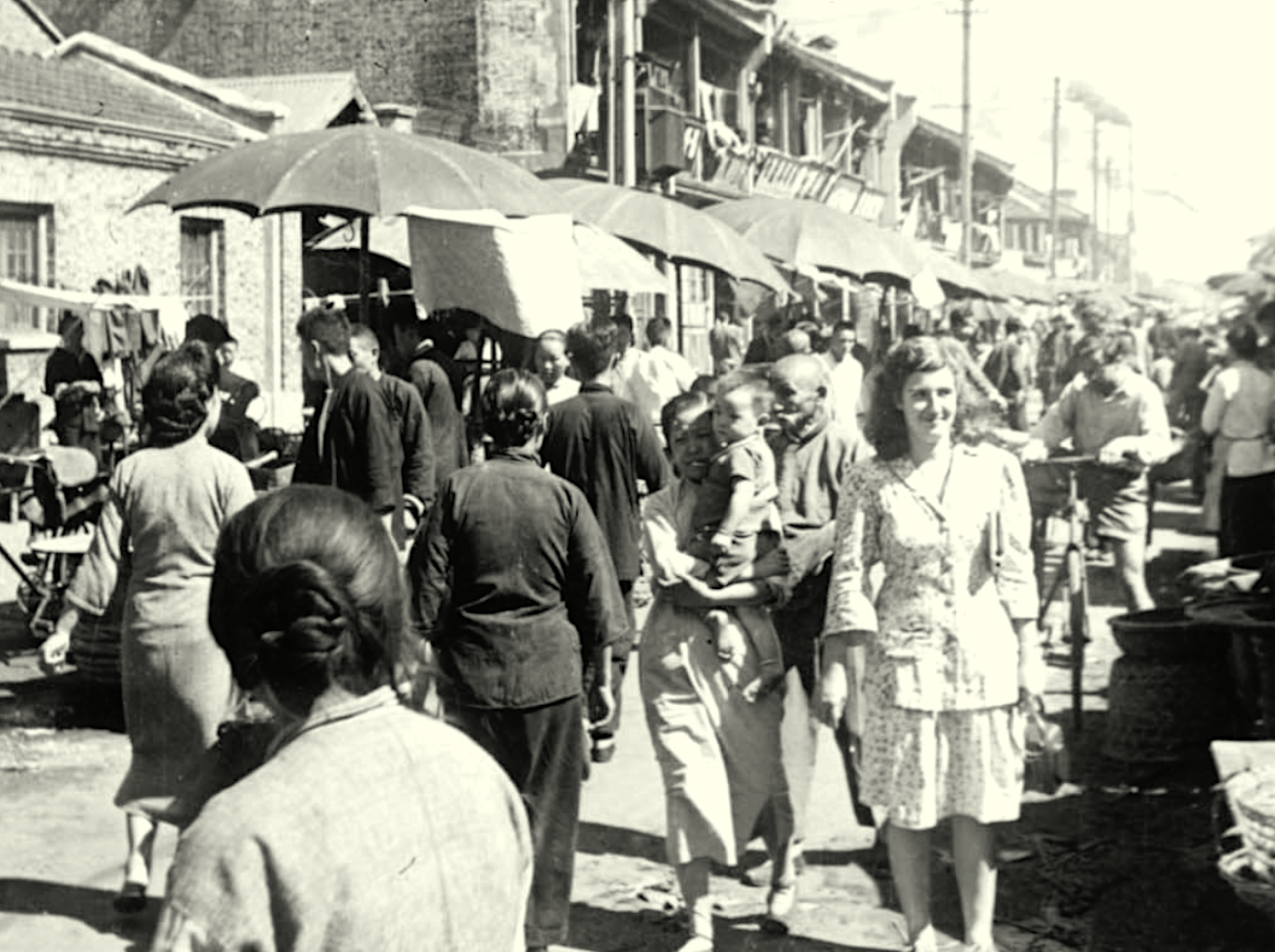 老照片:犹太人在上海 1940年代