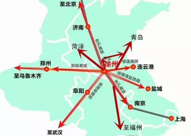 建设徐州至菏泽客运专线铁路 未来的徐州 丰县的,沛县的,新沂的图片