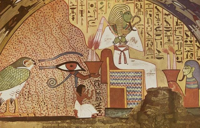 为什么古埃及艺术作品中的人物又扁又平