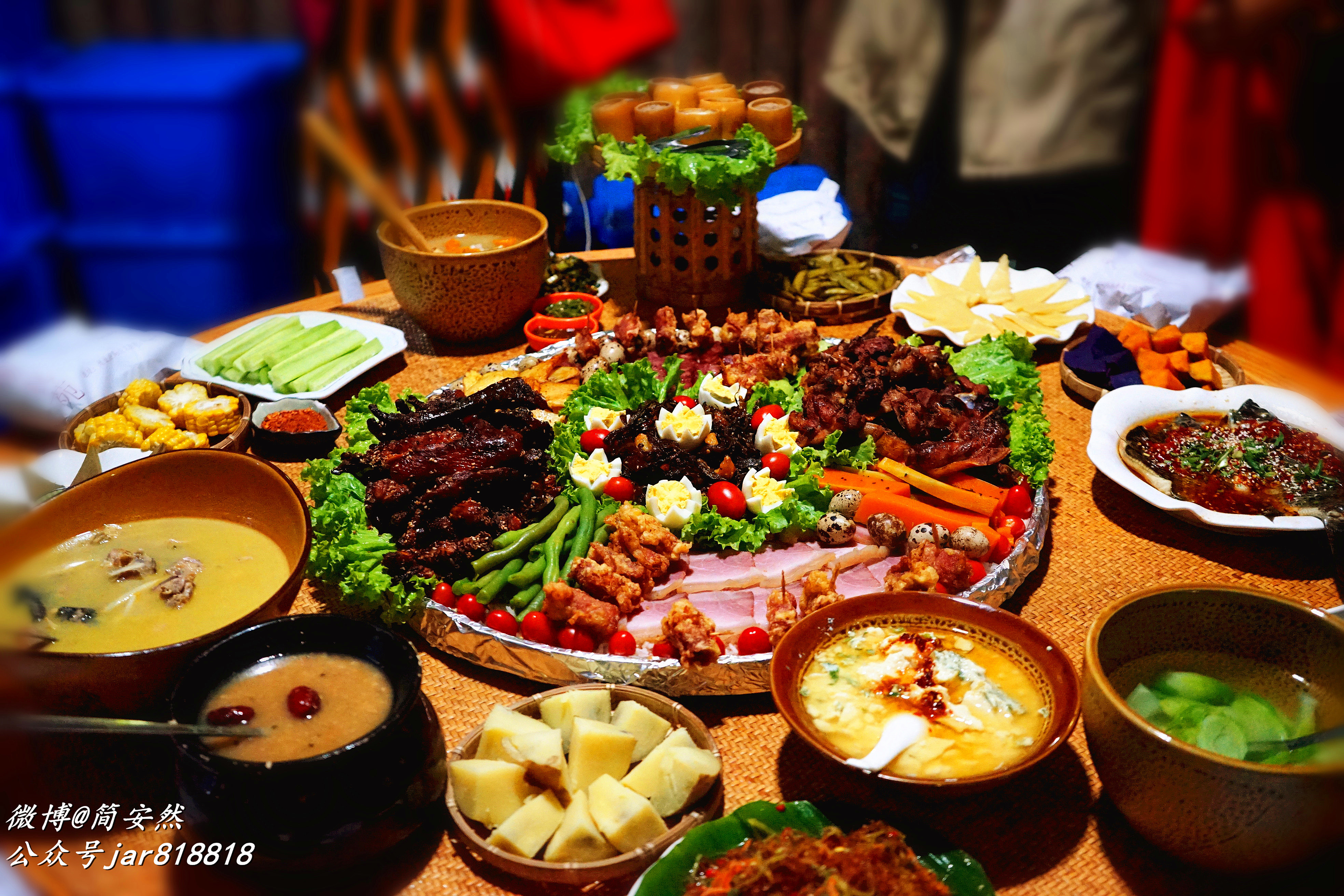 蒙古族的年夜饭，能大口吃肉才是福，菜太“实在”了，难怪长的壮_奶茶