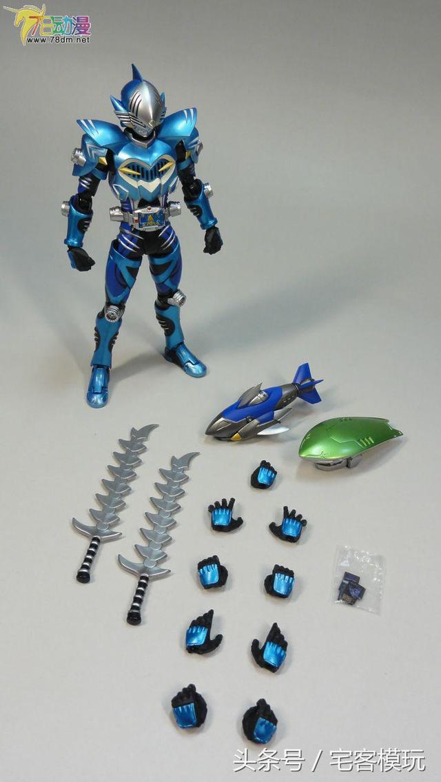 成品秀:万代 shf 假面骑士 abyss 渊骑