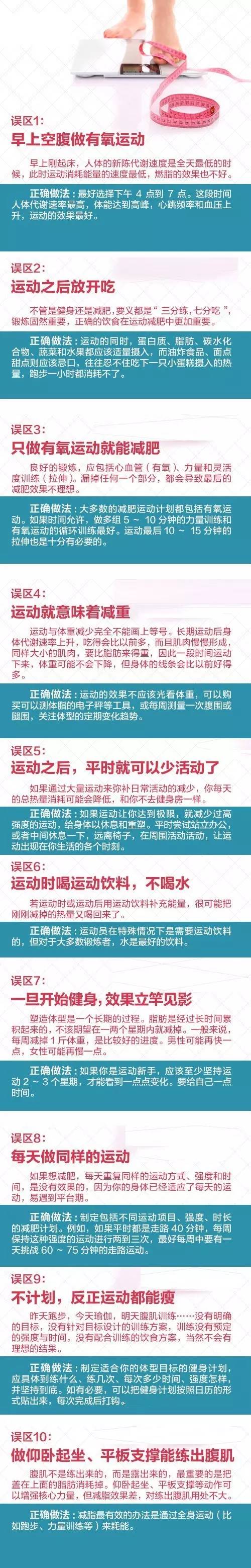 那些你以为对的运动常识，真的对吗？