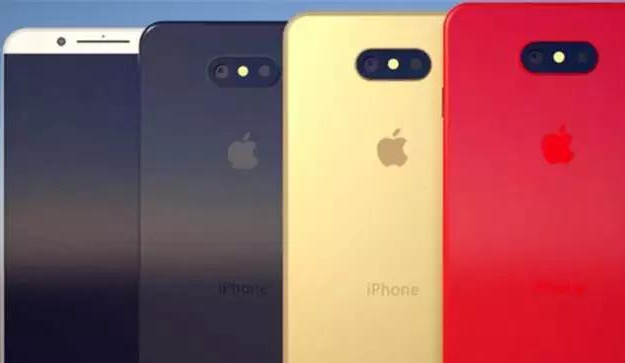 iPhone8Plus红白两个色位置改变,红色iPhone现