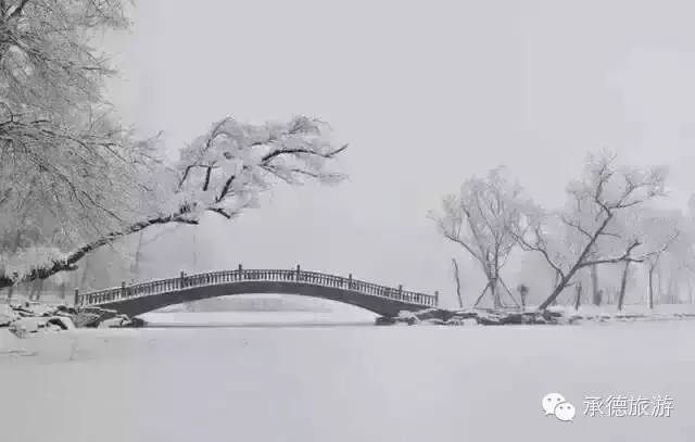 承德不一样的雪景