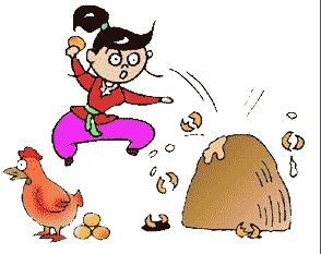 鸡日出猜成语是什么成语_疯狂猜成语一个飞起来的鸡和一个碎了的蛋答案