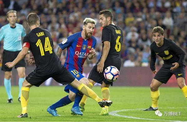 季西班牙国王杯半决赛首回合:马德里竞技VS巴塞罗那