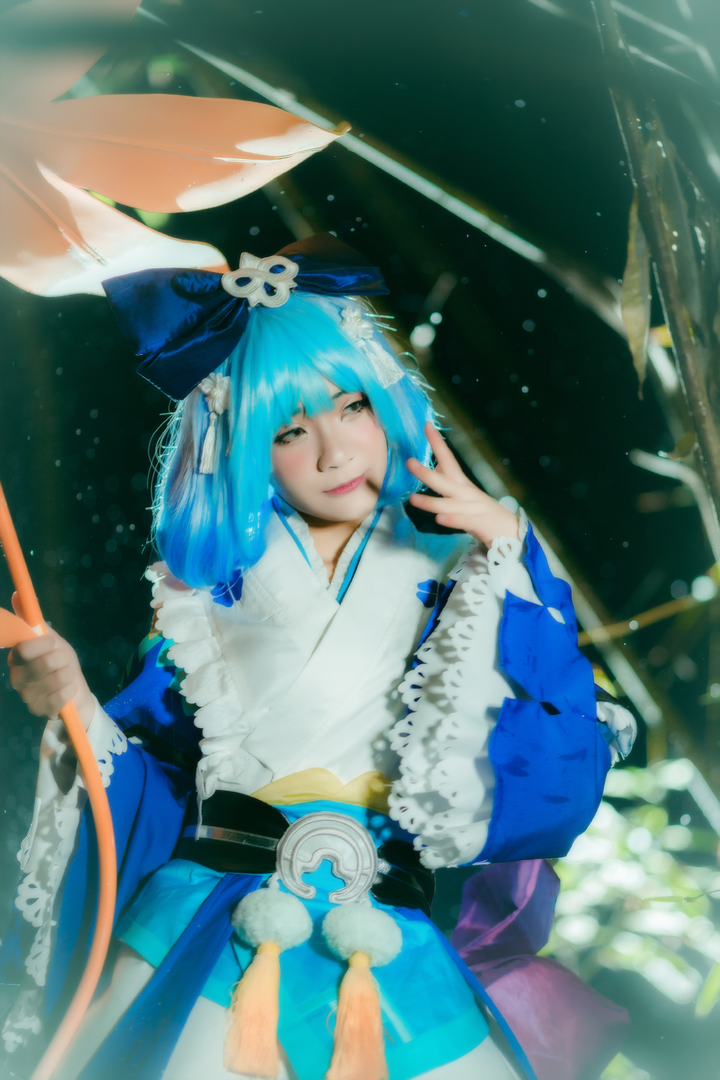 阴阳师萤草丹枫秋意cosplay