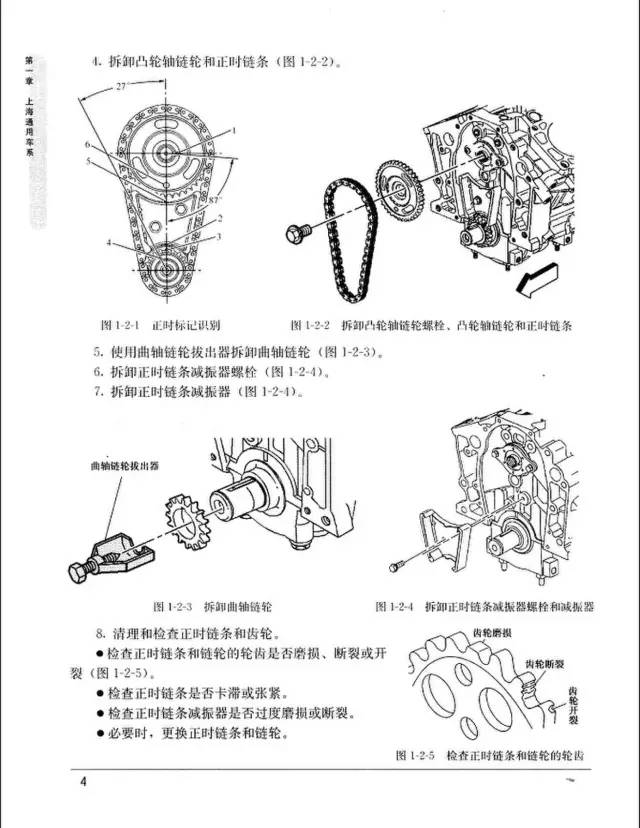 景程和gl8路尊正时安装方法